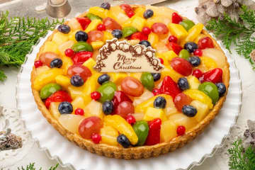 キル フェ ボン2025年クリスマスケーキ、カラフルフルーツタルトやホクホク栗のモンブラン