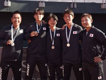 【2025デビスカップ・ジュニア・ファイナル】日本男子が準優勝！ アメリカの壁にはね返されるも堂々の世界2位