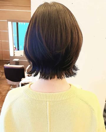 同じボブ飽きた、、→ ならコレー！！【40・50代】が挑戦しやすい♡「プチウルフ」