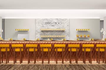 ジミー チュウのカフェが阪急メンズ大阪に、フィッシュ＆チップスやスコーンなど英国料理