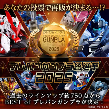 上位は再販の可能性もある「プレバンガンプラ総選挙2025」中間結果発表！3位「MG ヘビーアームズ改 EW」、2位「HG デスティニーSpecII[最終決戦カラー]」