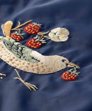 【新作エコバッグ】モリスの“いちご泥棒”柄が美しい！大人カラーも素敵な上品バッグ出たよ♪（全2色）