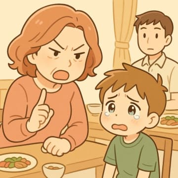 「子供を甘やかすな！」と育児に口をだしてくる義母。子供の質問で思わず黙り込んだワケ【短編小説】