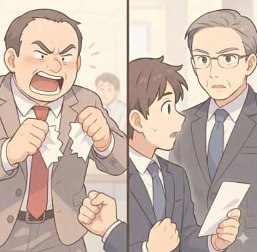 「男の育休なんて遊びだろ！却下」と申請書を破り捨てる課長。だが、抜き打ち視察でバレた結果【短編小説】
