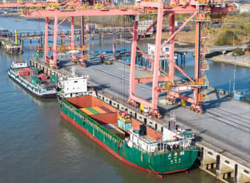 中国江蘇省の貿易額、1～11月は6.2％増　過去最高更新