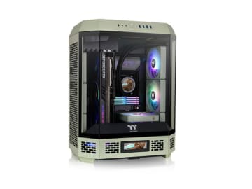 Thermaltakeの八角柱デザインPCケース「The Tower 600」に新色「Matcha Green」
