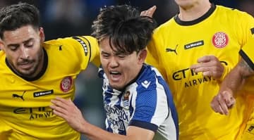 久保建英、ソシエダで苦闘…「時間が経つにつれて消えていった…全く物足りない」と現地指摘