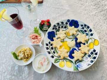 大人のクリスマス！手作りクラッカーでカナッペ