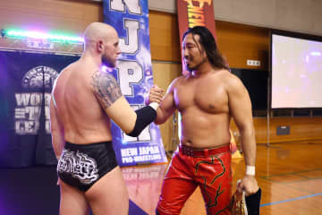 【新日本】辻＆ゲイブ、IWGPタッグ王者K.O.Bを“WAR BLASTER”葬！『WTL』決勝はTMDKとの頂上決戦へ「今、新日本で誰が最高か？ 俺たちだろう」