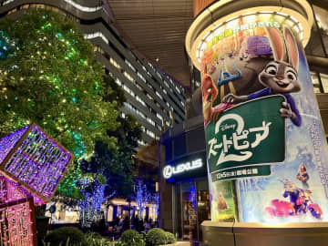 【東京ミッドタウン日比谷】ディズニー最新作「ズートピア2」のイルミネーションと期間限定ドーナッツショップ！