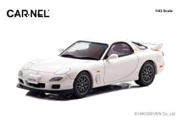 RX-7 RZ＆Spirit Rを再現　CARNEL製1/43ミニカーが限定発売