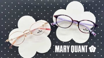MARY QUANT×眼鏡市場の限定モデルが登場！キュートな眼鏡アイテム