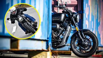 【新車試乗】「この見た目でオートマ?!」水冷Vツイン搭載の軽二輪クルーザー「QJMOTOR SRV250A」はクラス初『AMT』搭載【インプレッション】