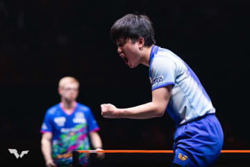 エース・張本智和が振り返った“天敵撃破”の要因　悲願の初優勝へあと2勝、好相性の世界2位・中国勢と準決勝で激突【WTTファイナルズ香港】