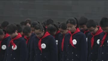 中国、南京大虐殺犠牲者の国家追悼式開催