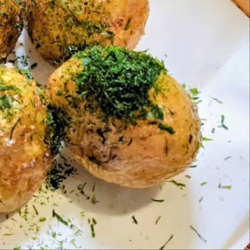 12月！新じゃがと枝豆！良い香り〜のり塩ポテト！丸揚げポテト！