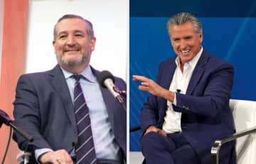 カリフォルニア州知事の座り方に「睾丸がつぶれてる」→本人が反撃、噛みついた議員には"特大ブーメラン"