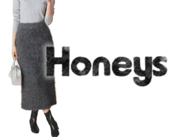 大人がサマ見えする“このシルエット”！【ハニーズ】冬の即戦力♡「Iラインスカート」