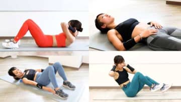腹筋100回の『正解』はこれ！5種目×20回で最速で引き締まるメニュー