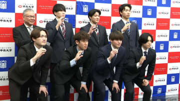 ハンドボール「7人の若武者」がヨーロッパへ　中央大学が主力選手7人を派遣…費用はサポートクラブが全額負担、協会も後押し