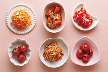 レンチンでOK！ お弁当がパッと華やかになる「赤・オレンジ色のおかず」