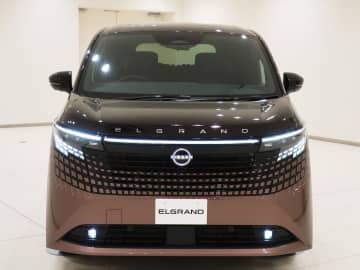 【写真蔵】2026年夏の発売が待たれる、日産 新型「エルグランド」
