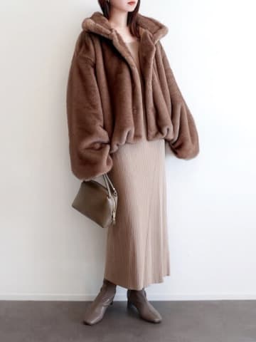 「もこもこアウター」があったかくて盛れる！着るだけで可愛さ爆発♡ファーアウターコーデ5選