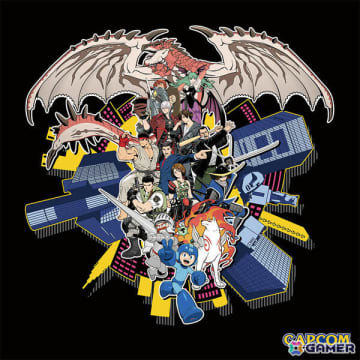 カプコンストアのメインビジュアルを使ったアクスタ＆ステッカーが発売！「ロックマン」「逆転裁判」「モンスターハンター」など14作品が大集合