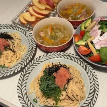 料理研究家、息子のリクエストで夕食を準備「喜んでもらえてよかった」