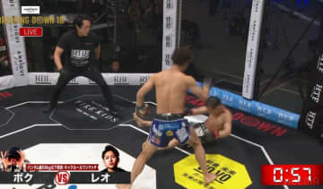 BDの“悪童”レオ、まさかの敗戦…左フックで壮絶ダウン！ 勝利者に対しRIZINファイターは「格闘技センスがすごい」と絶賛