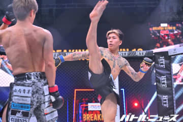 ブレイキングダウン運営に好かれてない次期王座挑戦者に次々横入り！次回大会で王座戦決定ならず