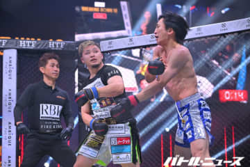 大将を倒したTHE OUTSIDERレジェンドに軍団若頭が挑み敵討ち成功！