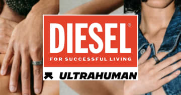 DIESELとコラボしたスマートリング「Diesel Ultrahuman Ring」が発売！健康状態トラッキングに特化した最小2.4gの超軽量モデル