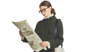 【明日なに着る？】辛口派も使いやすい「クールに整う」ニットワンピース