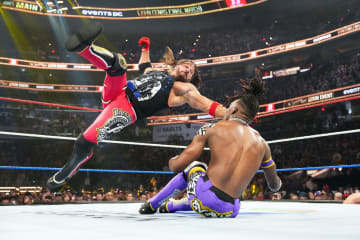 【ＷＷＥ】ＡＪスタイルズが引退ジョン・シナに送る勝利！　新星ソル・ルカはベイリーから金星