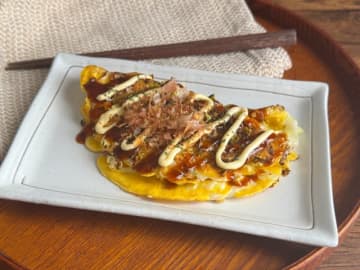 包まないから超ラク！キャベツ×卵で作る「節約とんぺい焼き風」