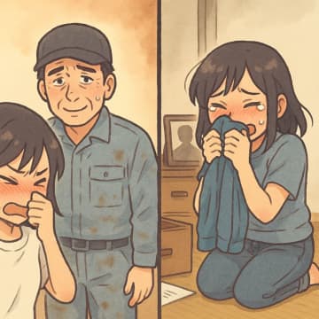 「臭いから近寄るな」父を避ける娘。だが、父の部屋から出てきた手紙を見て、娘が号泣した理由【短編小説】