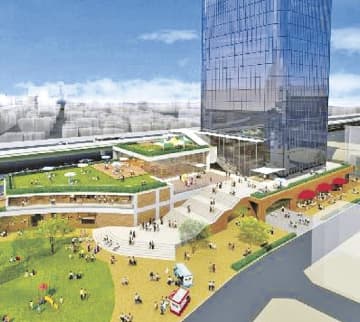 堺市ら／瓦町公園周辺再開発で事業協力者決定／東急不ＪＶと協定締結、２９年度着工へ