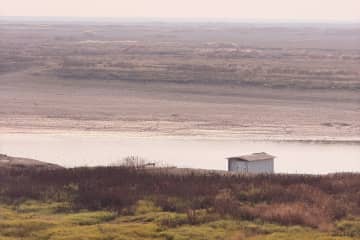 中国最大の淡水湖、鄱陽湖が極端な渇水位を下回る―中国メディア