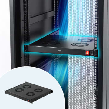 19インチラックに対応した冷却ファンユニット2製品、サンワサプライが発売