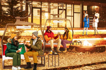 星野リゾート トマム、オリジナルハンバーガーや限定ホットワインをスキー滑走後に楽しむ「つきのdeアプレスキー」を実施