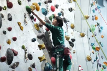 萩原利久「来年は戦って戦って戦って戦って戦って」小島よしおとのスポーツクライミングで惜敗するも、前を向く！