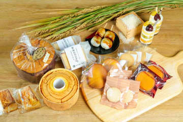 地元産米粉で菓子新商品　茨城町開発　町内外8店協力