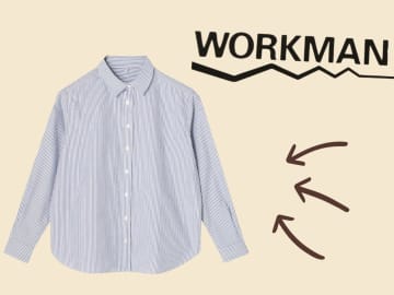何枚あっても困らない♡【ワークマン】ロングシーズン使える「万能シャツ」