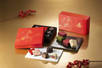 来年の干支「午」をデザインした「ゴディバ ニューイヤー コレクション」限定発売