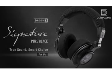 ULTRASONE、入門DJモニターヘッドホン「Signature PURE BLACK」