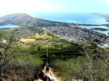 【ハワイ現地発】予約も料金も不要。頂上までまっすぐ一本道の絶景ハイク！　ココヘッドトレイルに挑戦