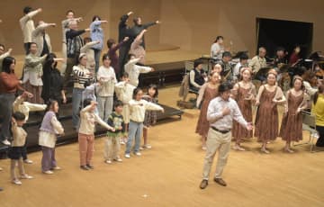 迫力満点の歌声披露　音楽家や子ども合唱団　21日、オペラコンサート　茨城・日立
