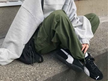 おしゃれな人が履いてるコレ！【PUMA】スピードキャットで作る「冬のサマ見えコーデ」