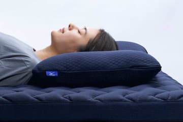 ミズノ、睡眠中の呼吸量が28%上昇する枕